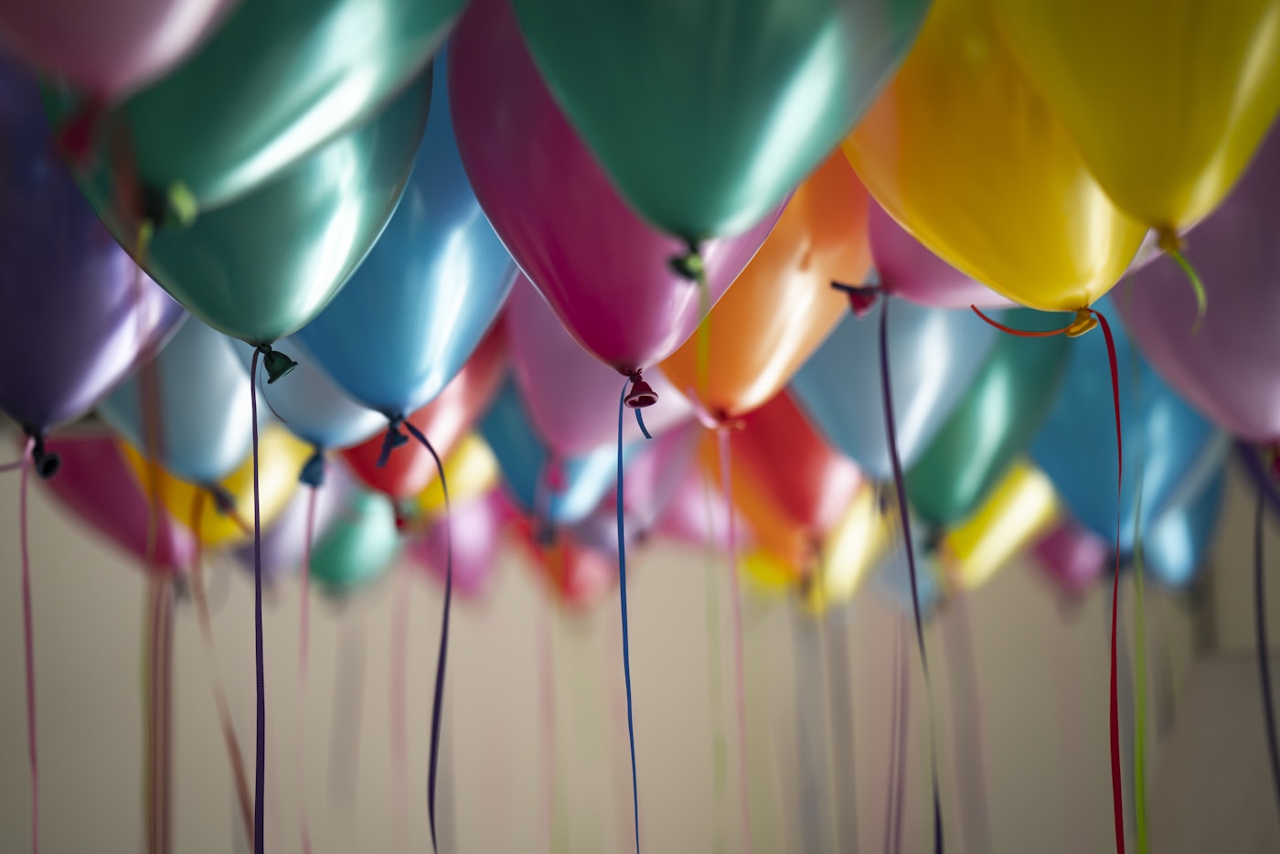 Friends celebrating a birthday party together